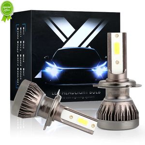 Nouveau 80W 10000LM 72W MINI1 H4 H7 H8 H11 Voiture LED Phares Ampoule Antibrouillard H7 H11 H8 9005 9006 H1 880 Voiture LED Phare Kit