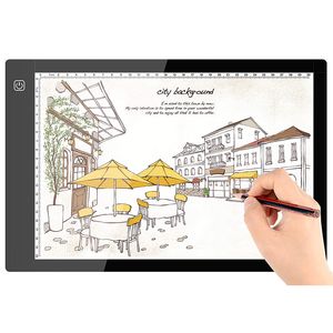 A4 Ultra-mince Portable LED Light Box Tracer USB Power Artcraft Traçage Lampe Pad Pour Artistes Dessin Esquisse