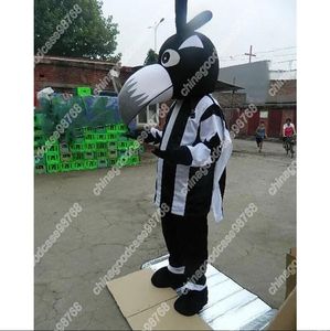 Nuevo personaje adulto Collingwood Bird Mascot Costume Halloween Christmas Dress Full Body Props Outfit Mascot Costume