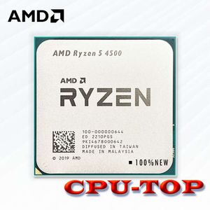 NEW AMD Ryzen 5 4500 R5 4500 3.6 GHz 6-Core 12-Thread CPU Processor 7NM L3=8M PCIE3.0 65W DDR4 100-000000644 Socket AM4 No Fan