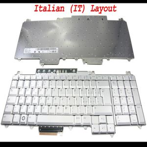 Nuevo y original teclado para portátil Dell para Inspiron 1720 1721 Vostro 1700 XPS M1730 Silver Italian ITALIANO IT versi195y
