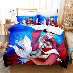 NOUVEAU ANIME ENSEMBLE DE LISE D'ORIGINATION SIMPLE TWIN FULL Queen King Size Set Adult Kid Bedroom DuvetCover Set Set Set Set Sheet