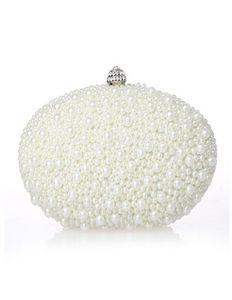 Nueva llegada 2016 bolsos nupciales de las perlas negras rojas de marfil para las mujeres bolsos de embrague del banquete de boda de los diamantes de Hobos baratos de la alta calidad EN604709088