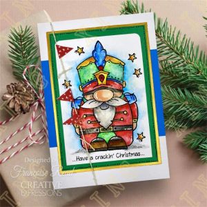 Nouveau arrivée de Noël de Noël gnomes de métal décortiqué les timbres du scrapbooking new make photo album carte diy papier bossing artisanat