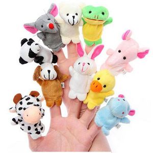 New arrival finger toy Action Figures for baby story interesting Cartoon Figures safe and comfortable Plush toys