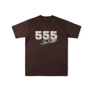 Nouvelle arrivée lourde made 24ss USA numéro de web numéro d'arbres imprimement t-shirt t-shirt printemps d'été femmes surdimension skateboard de rue décontracté coton tshirt 0203