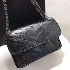 Bolso de mujer Bolsos de hombro de diseñador para bolsos de dama cuero real