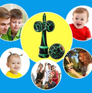 Nouveauté enfant Kendama jouet bois en bois Kendama habile jonglage balle jouet pour enfants adulte anniversaire cadeau de noël Toy9548117