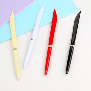 Bolígrafo creativo de Color sólido para hombre, juguete para escuela, oficina, Hotel, negocios, suministros para fiesta de boda, papelería