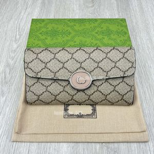 Nouveauté sacs à main pour femmes porte-cartes en cuir véritable femmes pochette sac d'argent organisateur portefeuilles de haute qualité avec boîte verte