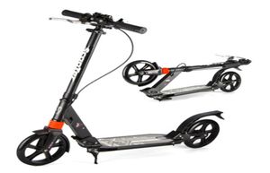 Nouvel arrivage City fashion scooter à deux roues adulte pliable design portable Scooter 3 vitesses réglables noir blanc roulement 120KG6633404