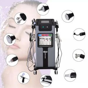 Nuevas llegadas 10 en 1 Hydra Beauty Facial Salon Machine Hydra Machine Limpieza profunda a precio mayorista Carcasa de plástico para salón de belleza