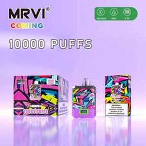 Nouvel arrivé Vozol Atvs Mrvi à venir 10000 Puffs Vaper Batterie Écran d'affichage liquide E Cigarettes rechargeable jetable Vape Pen 10K Puff Vapers