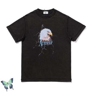 NUEVA AskyurSelf Lost in Paradise Camise Men Women Alta calidad Camiseta 100%algodón Camiseta Askyurself Lightning Eagle Impresión Camisetas X0726