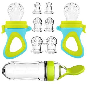 New Baby Bottles# Squeezing Feeding Bottle Cup Silicone Newborn Baby Pacifier Training Rice Spoon Infant Cereal Food Supplement Feeder Tableware