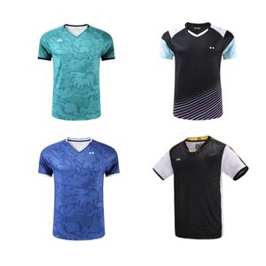 Nouvelle collection de maillots de badminton pour les hommes et les femmes pour enfants à manches courtes à manches courtes rapides t-shirts de vêtements de sport Younex