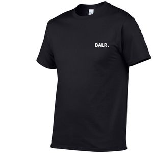 Nuevas camisetas de Balr Designer para hombre, camisetas con estampado de letras, camisetas negras de moda para mujer, camisetas de verano de alta calidad, camiseta de manga corta, talla S-XXL