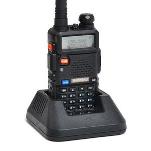 Nouveau BaoFeng UV-5R UV5R talkie-walkie double bande 136-174Mhz 400-520Mhz émetteur-récepteur Radio bidirectionnel avec batterie 1800mAH écouteurs gratuits