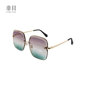 New Beach 6378 Gafas de sol polarizadas baratas de la marca bicolor de moda para mujer, venta al por mayor, gafas versátiles para disparar en la calle, gafas Xiaoxiangjiatai