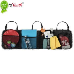 Nouvelle boîte de rangement de coffre de voiture en tissu Oxford noir voiture organiser le stockage de siège arrière pour LANOS (KLAT) pour SOUL II pour CORSA E (X15) pour ACE