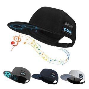 Nuevo sombrero de auricular Bluetooth 5.4 Funny Outdoor puede escuchar música de béisbol Binaural estéreo Carga externa de carga estéreo DHL