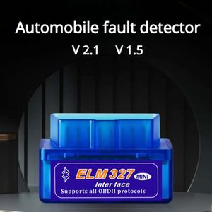 Nouvel outil de Diagnostic de voiture ELM327 V2.1 V1.5, Scanner automatique OBD, lecteur de Code, Compatible Bluetooth, ELM 327 pour protocoles Android OBDII
