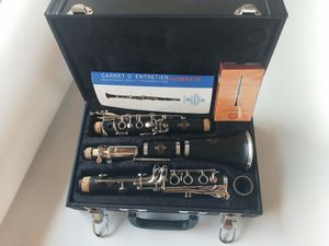 Nuevo Buffet Crampon Blackwood Clarinete E13 Modelo Bb Clarinetes Baquelita 17 Teclas Instrumentos Musicales con Boquilla Cañas