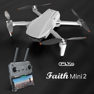 Nuevo C-FLY Faith Mini2 Drone 4K cámara profesional HD GPS Drone 3 ejes cardán plegable Motor sin escobillas RC Quadcopter