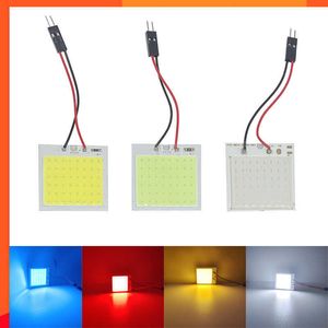 Nouveau C5W LED Ampoule C10W Festoon 36mm T10 W5W LED Lumière COB 12V 6500K Jaune Blanc Rouge Glace Bleu Voiture Intérieur Dôme Lecture Tronc Lampes