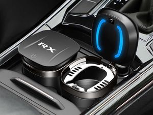 New Car Ashtray Cup Holder with LED Auto Accessories For Lexus RX 300 330 NX FSport IS 300h 250 ES CT200h GS LS LX UX 200 GX 400 460