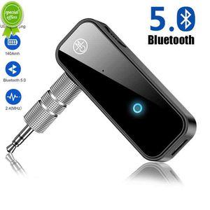 New Car Bluetooth 5.0 Receiver Wireless Transceiver Adapter Car Music Audio Headset Receiving Call Conversion Bluetooth Transmitter