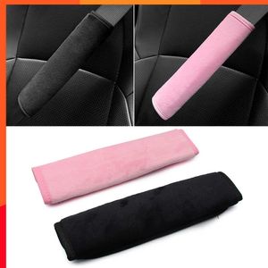 Nouvelle couverture de ceinture de sécurité de voiture intérieur coussin de ceinture de sécurité épaulière poilue confortable pour adultes jeunes enfants Proterctor Accesorios Coche