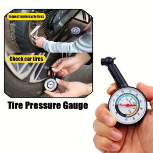 Nouveau manomètre de pression des pneus de voiture, pointeur de dégonflage des pneus, mesure de pression de gonflage automatique, détecteur de compteur de haute précision