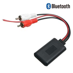 New Car Wireless 2 RCA Bluetooth Receiver Module AUX Adapter Music Audio Stereo Receiver For 2RCA Interface Vehicles