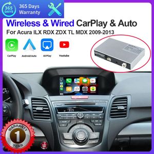 Nouvelle voiture sans fil CarPlay Android Auto pour Acura ILX RDX ZDX TL MDX 2009-2011 avec miroir AirPlay fonctions de jeu de voiture lecteur Radio