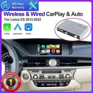 Nouveau Module CarPlay sans fil Android Auto pour Lexus ES 2013 – 2022, avec lien miroir, fonctions AirPlay, voix Siri, nouveau