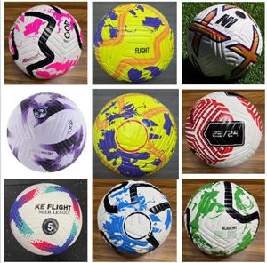 New Club League 2023 2024 2025 Soccer Ball Taille 5 Taille 4 Match High-Grade Liga 23 24 25 PU Football Ship the Balls Without Air
