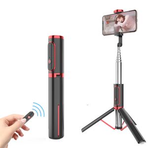 Nouveau trépied monopode pliable Selfie Stick avec télécommande Bluetooth détachable pour téléphone portable