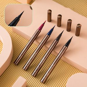 Eyeliner coloré résistant aux taches Eyeliner liquide imperméable à l'eau de longue durée Cosmétiques professionnels Maquillage pour la couleur noire des yeux