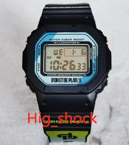 Nouvelles couleurs Fashion Watch Mode imperméable Sport GMT Digital LED Étudiant Wristwatch Reloj Hombre Relogie Masculino
