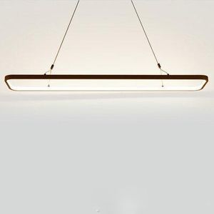 Nouveau créatif moderne LED lumières cuisine acrylique + suspension en métal suspendu plafonnier pour salle à manger lampara colgantes
