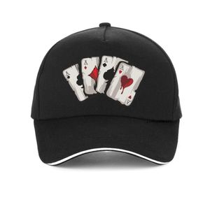 Nuevo diseño de dibujos animados naipes 100Cotton Dad cap Old Playing Card Gorras de béisbol moda Unisex ajustable snapback hat gorras42796343158