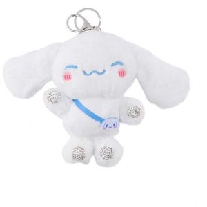 Nouveau design mignon ours auto-défense fournitures luxe mignon doux en peluche porte-clés 3D porte-clés accessoires porte-clés