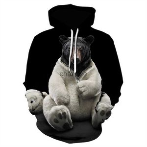 Nuevo diseño Hombres sudadera con capucha animal 3d graciosas ovejas estampadas sudadera con capucha de moda extraña cosas casuales sudadera de gran tamaño HKD230725