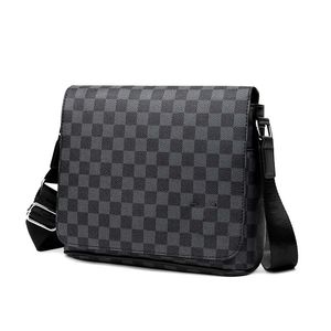 New Designer bag man wallet Fashion Luxury Man Messenger bag Dual use for leisure and businessold flower Brown lattice MM 2024 mens bag cross body bag