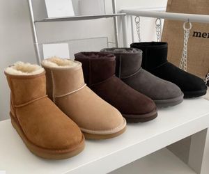 Nuevas botas de diseñador para mujeres botas de nieve para mujer tasman tazz zapatillas ultra mini plataforma botines de invierno de gamuza de invierno zapatos de lana damas