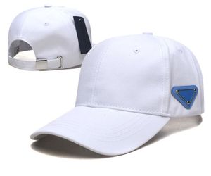 Nuevos sombreros de diseñador para hombres gorra para hombre Gorra de béisbol ajustable bordada de algodón puro Gorra de bola triangular de moda italiana Sombrero de casqueta clásico sombreros ajustados P-11
