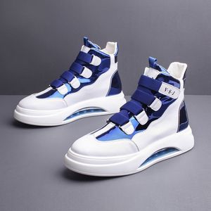 Nouveau créateur hommes clouté Rivet pointe strass chaussures décontractées homme britannique tendance loisirs chaussure mâle noir blanc