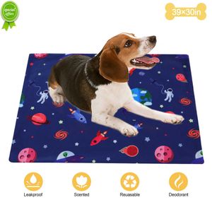 Nouveau tapis de lit pour chien réutilisable imperméable à l'eau livraison directe tapis d'urine de chien chiot pipi absorbant rapide tapis pour animal de compagnie formation voiture canapé tapis