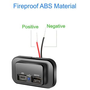 Nieuwe Dual USB Autolader Socket 4.8A 3.1A 12 V/24 V Motorfiets Lader Adapter Auto Vrachtwagen Atv boot Auto Rv Bus Power Adapter Socket